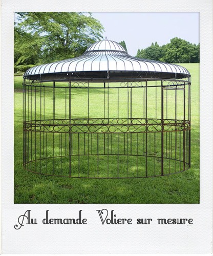 Vogelvolière Grande Sure mesure