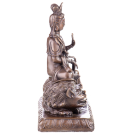 Bronzen Guanyin Chinese Godin