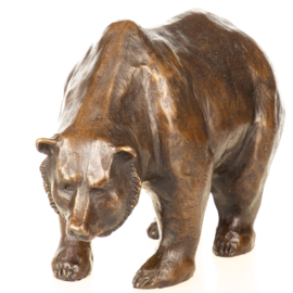 Bronzen beursbeer op Börsenplatz
