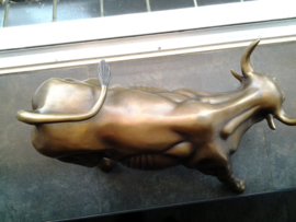 Bronzen Charging Wall Street stier beeld