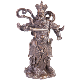 Chinese beschermgod Virūḍhaka beeld