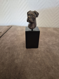 Boxer hond mini urn beeld