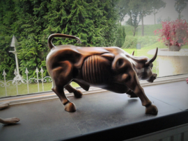 Wall Street stier bronzen beeld