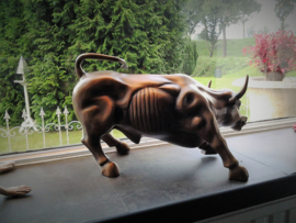 Wall Street stier bronzen beeld