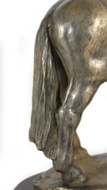Fjord paarden bronzen beeld