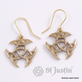 Bronzen Keltische knoop sieraden set