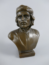 Bronzen buste van Che Guevara