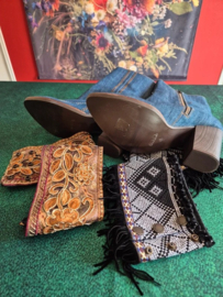 Unieke Desigual denim enkellaarsjes maat 41