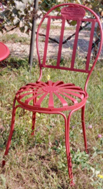 Franse Art Nouveau tuintafel set