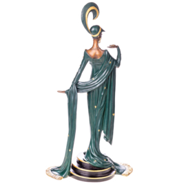 Art Deco bronzen revuedanseres beeld