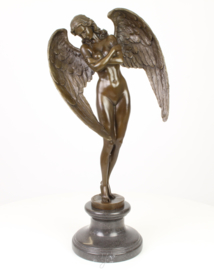Godin van de nacht bronzen beeld