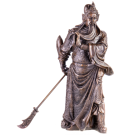 Guan-Yu Chinese generaal bronzenbeeld