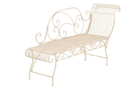 Chaise loungue ijzeren bank Charming