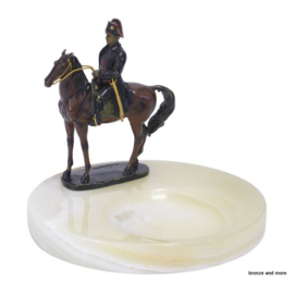 Napoleon gekleurd bronzen beeld