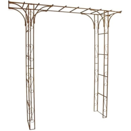 Pergola Easy roestbruin metaal