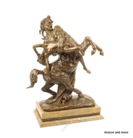 Nessus met Hippodamia bronzen beeld