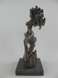 Medusa godin bronzenbeeld