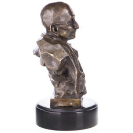 Mahatma Indira Gandhi brons beeld