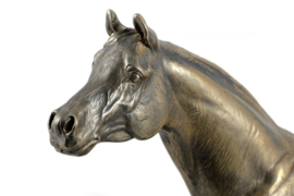 Arabier brons paarden beeld