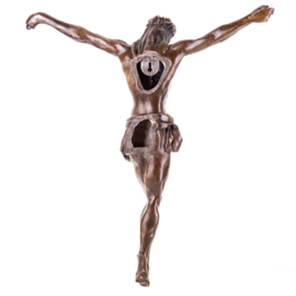 Bronzen Jezus van Nazareth beeld