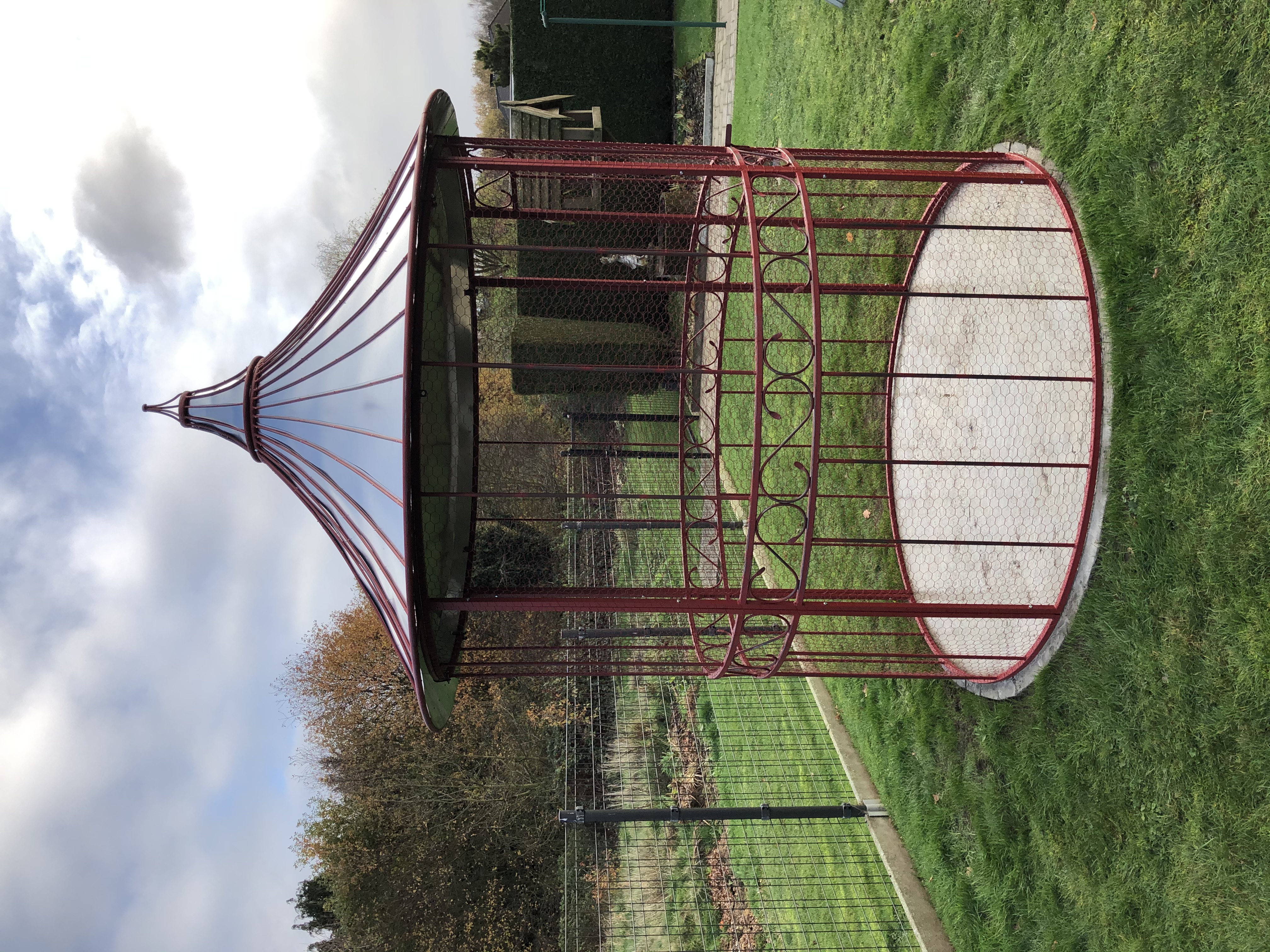 Vogelvolière Poissy rond