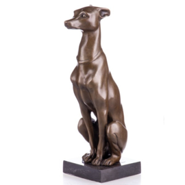 Bronzen hazewindhond Greyhound