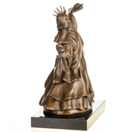 Bronzen Banksy vrijheidsbeeld Liberty Torch Thrower
