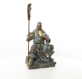 Guan Gong Chinese krijger brons beeld