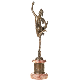 Vrouw Fortuna bronzen beeld