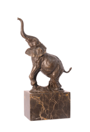Olifantje bronzen beeldje