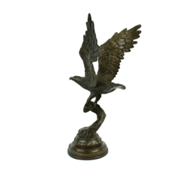 Eagle adelaar groot brons beeld