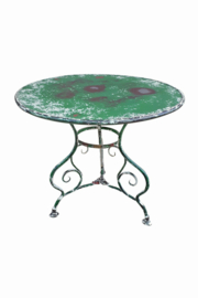 Franse Art Nouveau tuintafel set