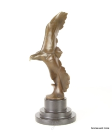 Bronzen Art Deco adelaar beeld