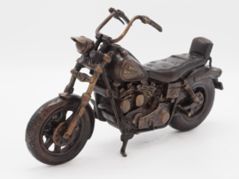 Harley Davidson motor bronzenbeeld