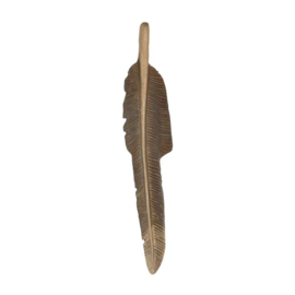 Bronzen adelaarsveerketting
