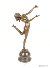Bronzen beeld Trickstress danseres