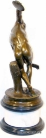 Bronzen beeld Discuswerper van Myron