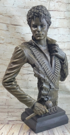 Michael Jackson bronzen borstbeeld