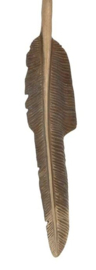 Bronzen adelaarsveerketting