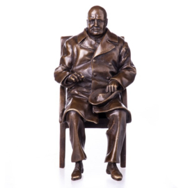 Churchil Roosevelt Stalin beeld brons