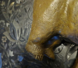 Bronzen beursbeer op Börsenplatz