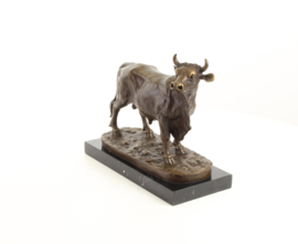 Bronzen stier beeld VG-16