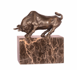 Wall Street bronzen stier klein