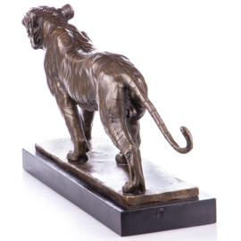 Tijger bronzen beeld