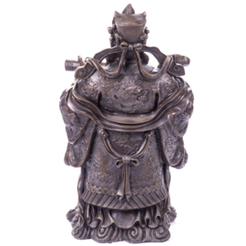 Bronzen Chinese God fortuin Fu Xing