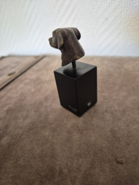 Golden retriever mini urn beeld