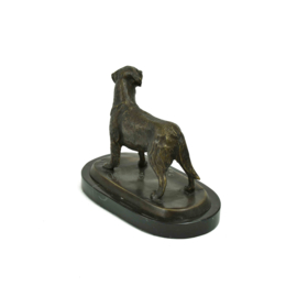 Golden Retriever hond brons beeld