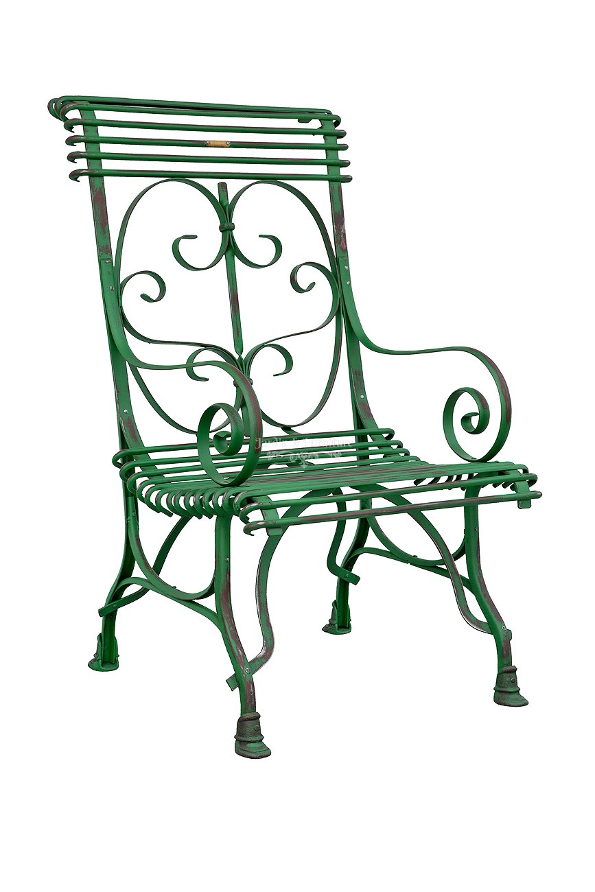Franse tuinbank en stoelen Limoges
