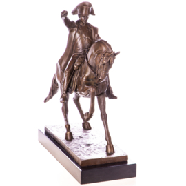 Bonaparte te paard middel formaat