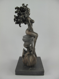 Medusa godin bronzenbeeld